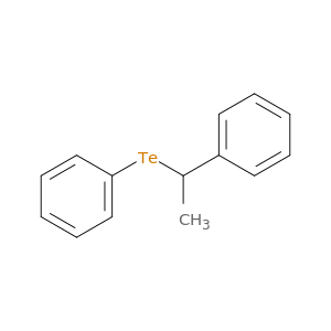 Benzene, [(1-phenylethyl)telluro]-