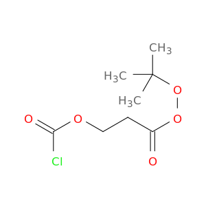 Propaneperoxoic acid, 3-[(chlorocarbonyl)oxy]-, 1,1-dimethylethyl ester