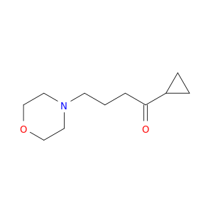 1-Butanone, 1-cyclopropyl-4-(4-morpholinyl)-