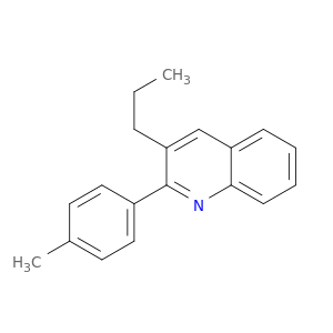 Quinoline, 2-(4-methylphenyl)-3-propyl-