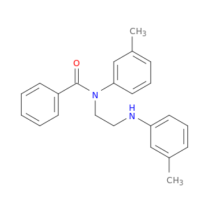 Benzamide, N-(3-methylphenyl)-N-[2-[(3-methylphenyl)amino]ethyl]-