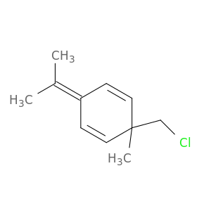 1,4-Cyclohexadiene, 3-(chloromethyl)-3-methyl-6-(1-methylethylidene)-