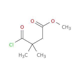 Butanoic acid, 4-chloro-3,3-dimethyl-4-oxo-, methyl ester