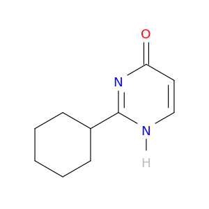 4(1H)-Pyrimidinone, 2-cyclohexyl-