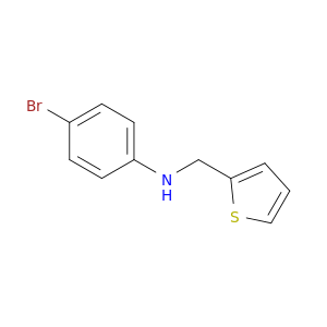 4-bromo-N-(thiophen-2-ylmethyl)aniline