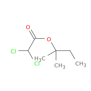 Acetic acid, dichloro-, 1,1-dimethylpropyl ester
