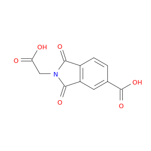 2-(羧基甲基)-1,3-二氧代-2,3-二氢-1H-异吲哚-5-羧酸