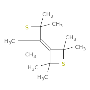 Thietane, 2,2,4,4-tetramethyl-3-(2,2,4,4-tetramethyl-3-thietanylidene)-
