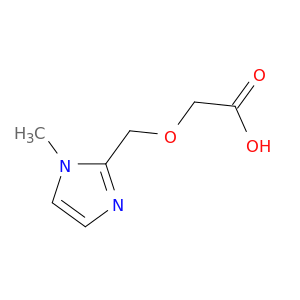 2-[(1-methyl-1H-imidazol-2-yl)methoxy]acetic acid