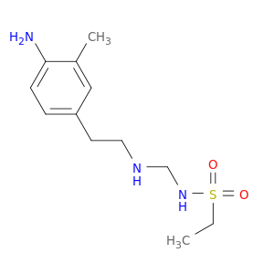Ethanesulfonamide, N-[[(4-amino-3-methylphenyl)ethylamino]methyl]-