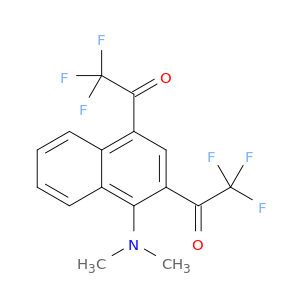 Ethanone,1,1'-[4-(dimethylamino)-1,3-naphthalenediyl]bis[2,2,2-trifluoro-