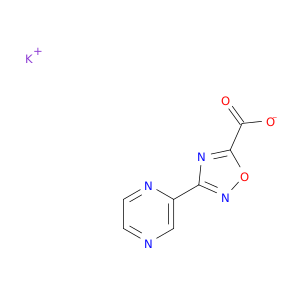 potassium 3-pyrazin-2-yl-1,2,4-oxadiazole-5-carboxylate