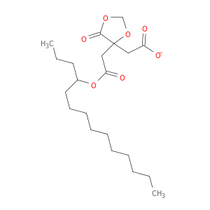 1,3-Dioxolane-4,4-diacetic acid, 5-oxo-, monotetradecyl ester
