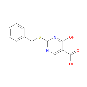 2-(Benzylthio)-4-hydroxypyrimidine-5-carboxylic acid
