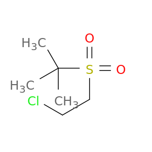 Propane, 2-[(2-chloroethyl)sulfonyl]-2-methyl-