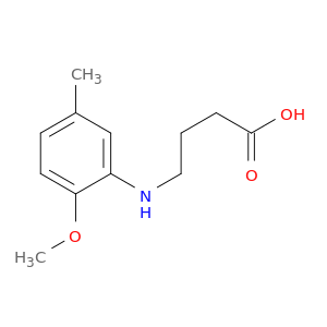 4-[(2-Methoxy-5-methylphenyl)amino]butanoic Acid