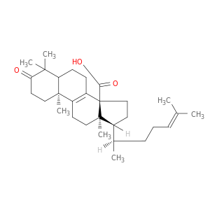 Lanosta-8,24-dien-30-oicacid, 3-oxo- (9CI)