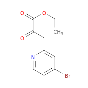 Ethyl 3-(4-bromopyridin-2-yl)-2-oxopropanoate