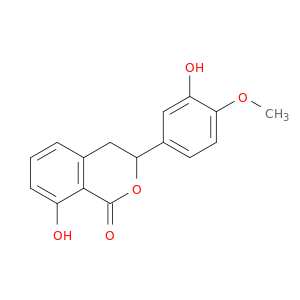3,4-二氢-8-羟基-3-(3-羟基-4-甲氧基苯基)-1H-2-苯并吡喃-1-酮