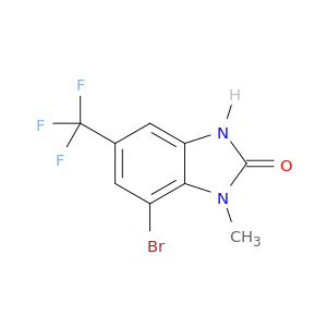 7-Bromo-1-methyl-5-(trifluoromethyl)-3H-1,3-benzodiazol-2-one