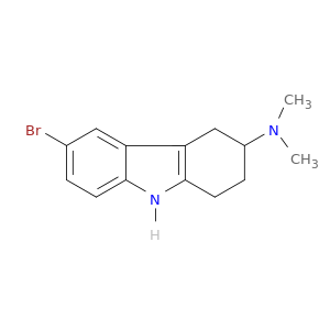6-BROMO-3-(DIMETHYLAMINO)-1,2,3,4-TETRAHYDRO-9H-CARBAZOLE