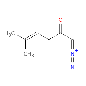 4-Hexen-2-one, 1-diazo-5-methyl-