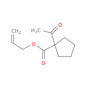 Cyclopentanecarboxylic acid, 1-acetyl-, 2-propenyl ester