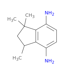 1H-Indene-4,7-diamine, 2,3-dihydro-1,1,3-trimethyl-