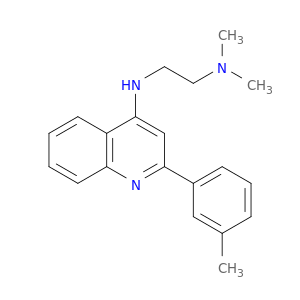 1,2-Ethanediamine, N,N-dimethyl-N'-[2-(3-methylphenyl)-4-quinolinyl]-