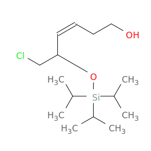 3-Hexen-1-ol, 6-chloro-5-[[tris(1-methylethyl)silyl]oxy]-, (3Z)-