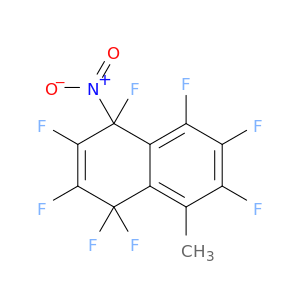 Naphthalene, 1,1,2,3,4,5,6,7-octafluoro-1,4-dihydro-8-methyl-4-nitro-
