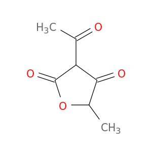 2,4(3H,5H)-Furandione, 3-acetyl-5-methyl-