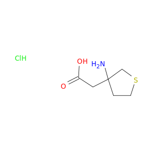 2-(3-aminothiolan-3-yl)acetic Acid hydrochloride