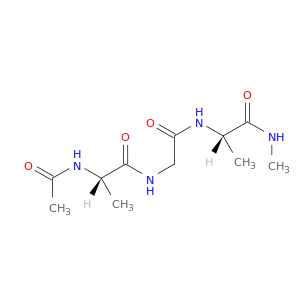L-Alaninamide, N-acetyl-L-alanylglycyl-N-methyl-