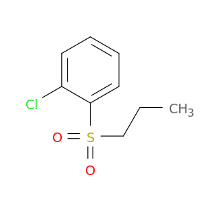 Benzene, 1-chloro-2-(propylsulfonyl)-
