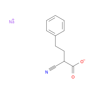 sodium 2-cyano-4-phenylbutanoate