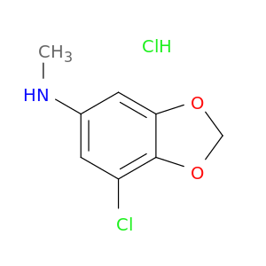 5-氨甲基-7-氯-1,3-苯并二茂盐酸盐