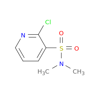 3-Pyridinesulfonamide, 2-chloro-N,N-dimethyl-