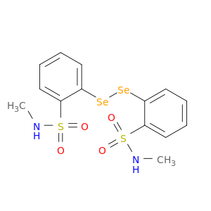 Benzenesulfonamide, 2,2'-diselenobis[N-methyl-