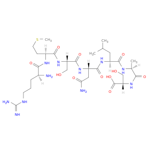 L-Serine, L-arginyl-L-methionyl-L-seryl-L-asparaginyl-L-leucyl-L-alanyl-