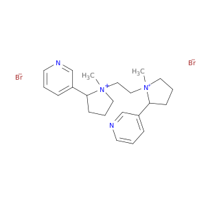 1,1'-ethane-1,2-diylbis[1-methyl-2-(pyridin-3-yl)pyrrolidinium] dibromide