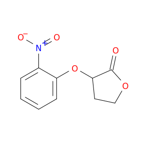 2(3H)-Furanone, dihydro-3-(2-nitrophenoxy)-