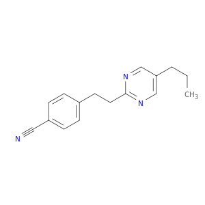 Benzonitrile, 4-[2-(5-propyl-2-pyrimidinyl)ethyl]-