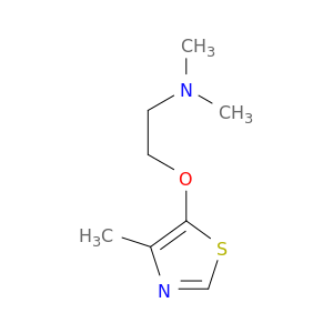 Ethanamine, N,N-dimethyl-2-[(4-methyl-5-thiazolyl)oxy]-