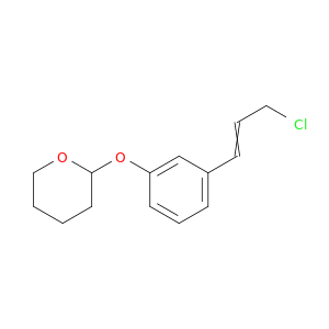 2H-Pyran, 2-[3-(3-chloro-1-propenyl)phenoxy]tetrahydro-