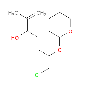 1-Hepten-3-ol, 7-chloro-2-methyl-6-[(tetrahydro-2H-pyran-2-yl)oxy]-