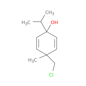 2,5-Cyclohexadien-1-ol, 4-(chloromethyl)-4-methyl-1-(1-methylethyl)-