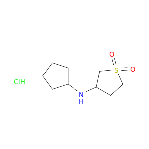 3-(环戊基胺)-1Λ6-硫代戊烷-1,1-二酮盐酸盐