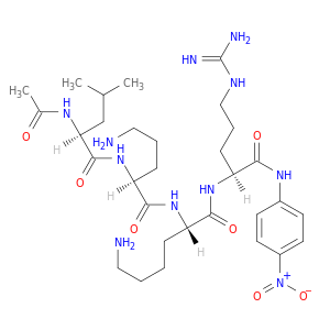 L-Argininamide, N-acetyl-L-leucyl-L-ornithyl-L-lysyl-N-(4-nitrophenyl)-