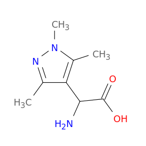2-Amino-2-(1,3,5-trimethyl-1H-pyrazol-4-yl)acetic acid